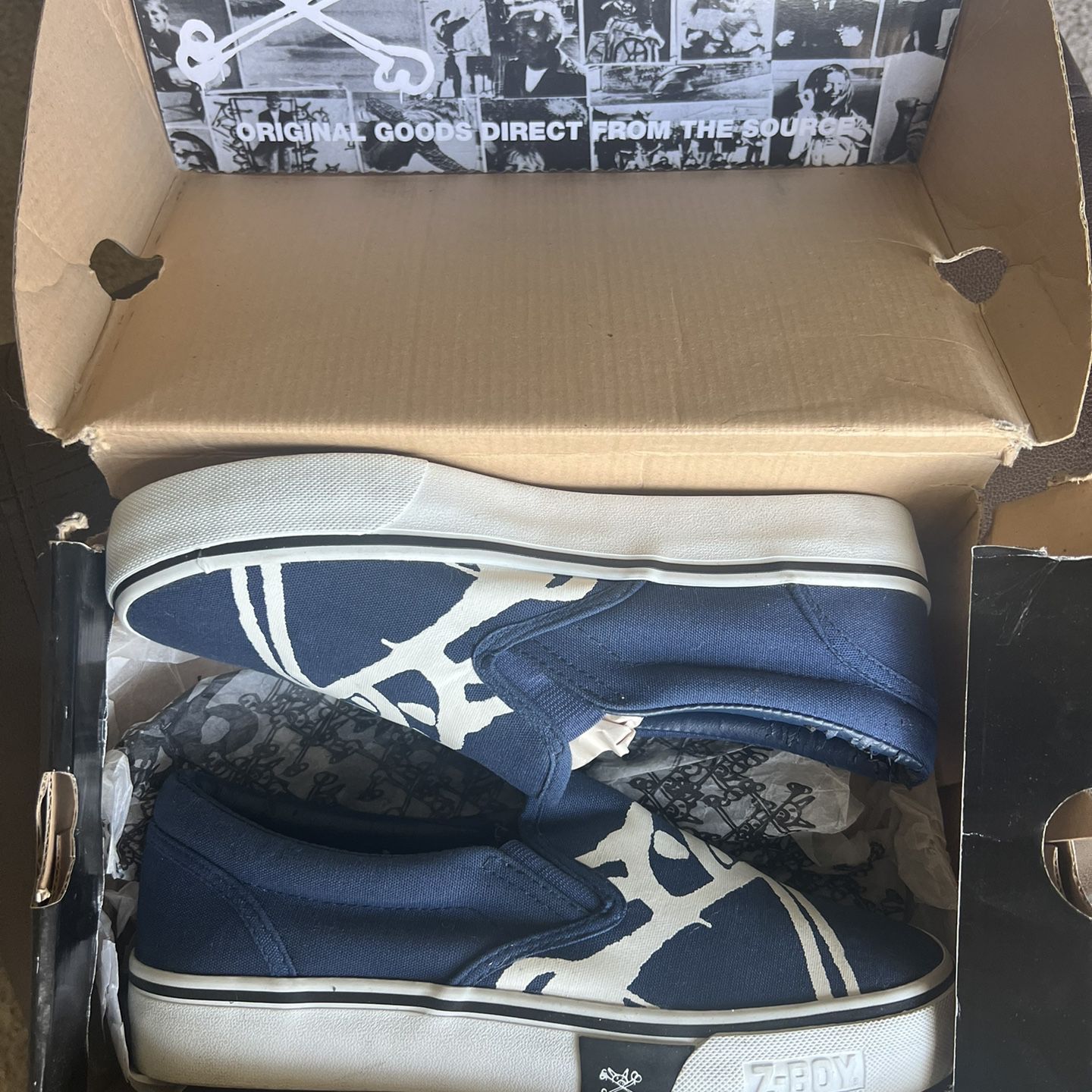 Z-Boy Dogtown Shoes - Vintage New In Box 