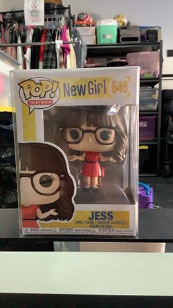Funko Pop! New Girl Jess #648 Vaulted w/ Protector