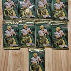 1996 Fleer Ultra Sensations New Factory Sealed NFL Football NINE Retail Packs