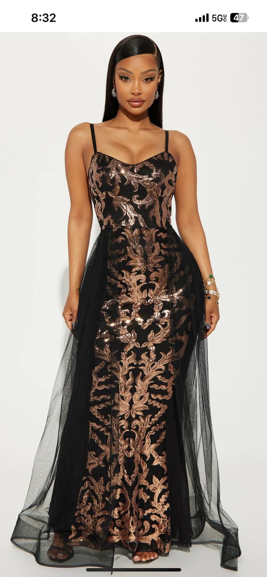 Sequin Maxi Dress ! Size Small But May Fit A Medium 