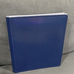 Creative Memories 11x14 Picfolio Milestone Album Dark Blue