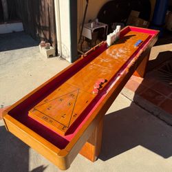 Shuffle Board Refurbishment In Auto Scoring