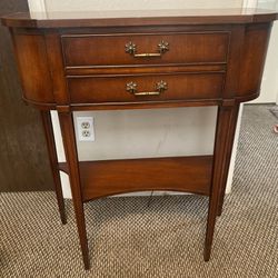 Antique Table w/ 2 Drawers