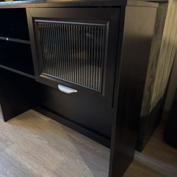 Realspace Magellan 58"W Hutch For Corner Or L-Shaped Computer Desks, Espresso