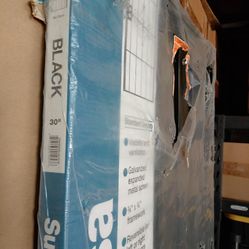 Su Casa Universal Black Steel Security Door