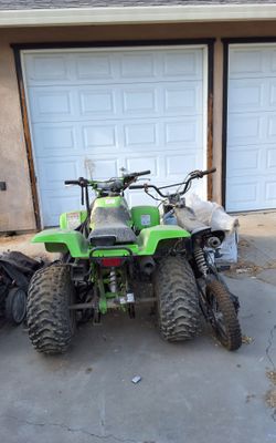 Quad and dirt bike for sale