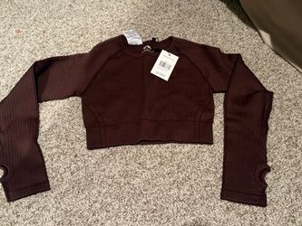 AYBL workout crop top
