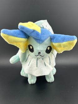 Pokemon plush toy stuffed animal doll Vaporeon 7” Anime