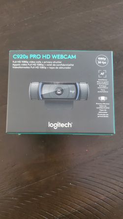 NEW Logitech C920s Pro HD Webcam