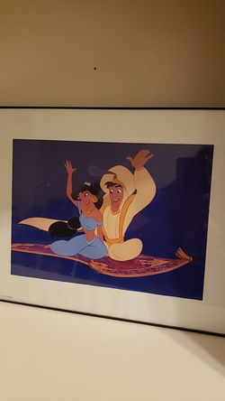 Disney Aladdin lithograph