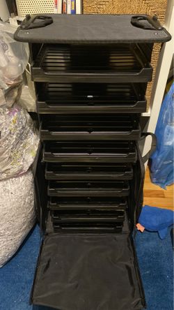 Crop In Style Scrapbooking Paper Rolling Cart