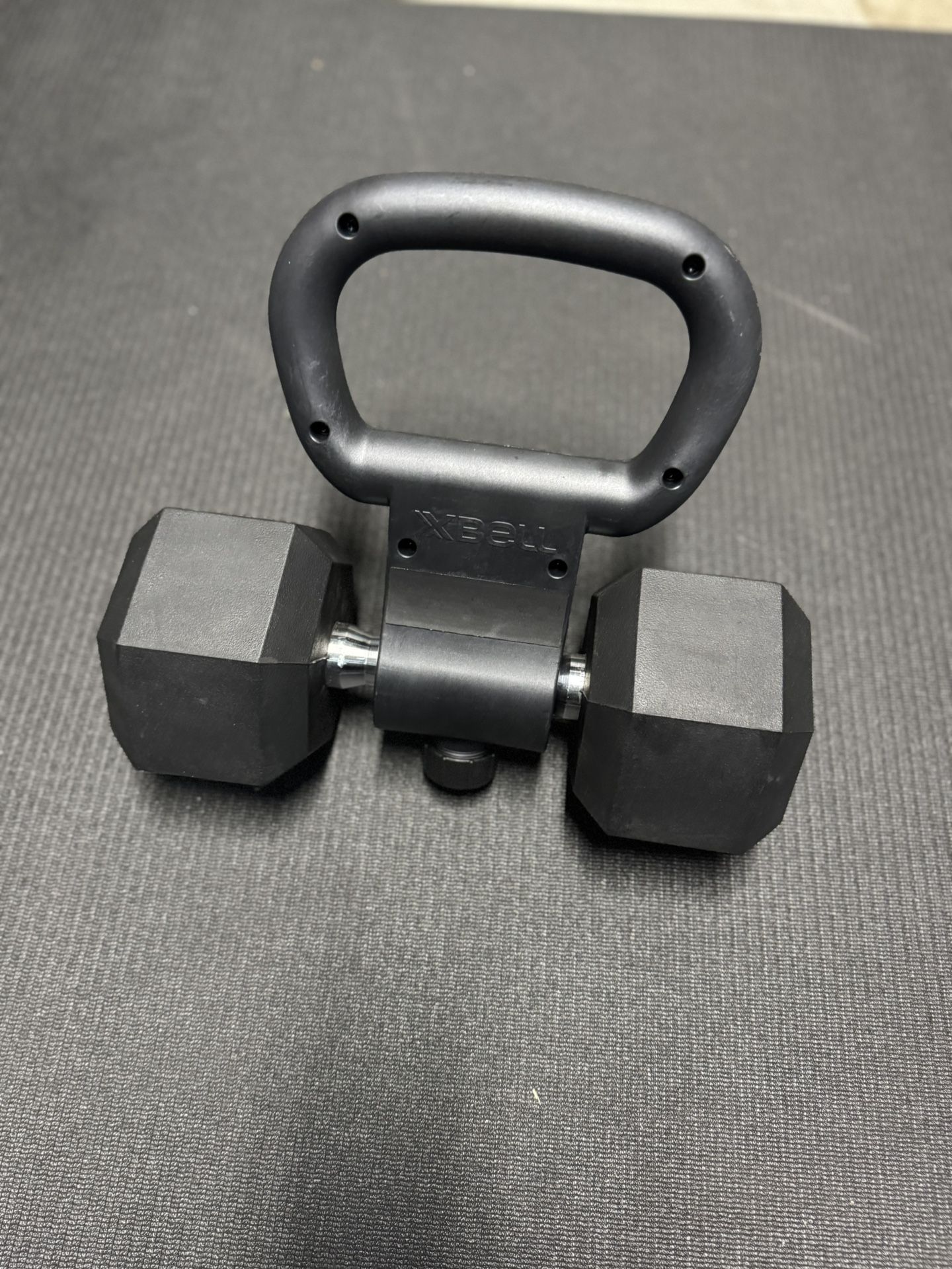 Gym Equipment - Dumbbell to Barbell converterff, Kettlebell Handle Converter, Back Belt, Stoppers