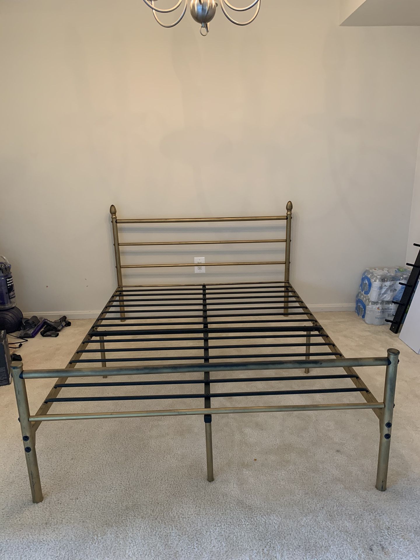 Full Size Bed Frame + Mattress in Good Condition