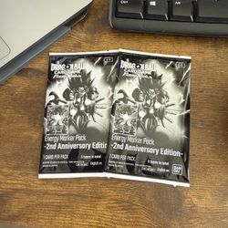 Dragon Ball Energy Marker Booster Pack $150/pack