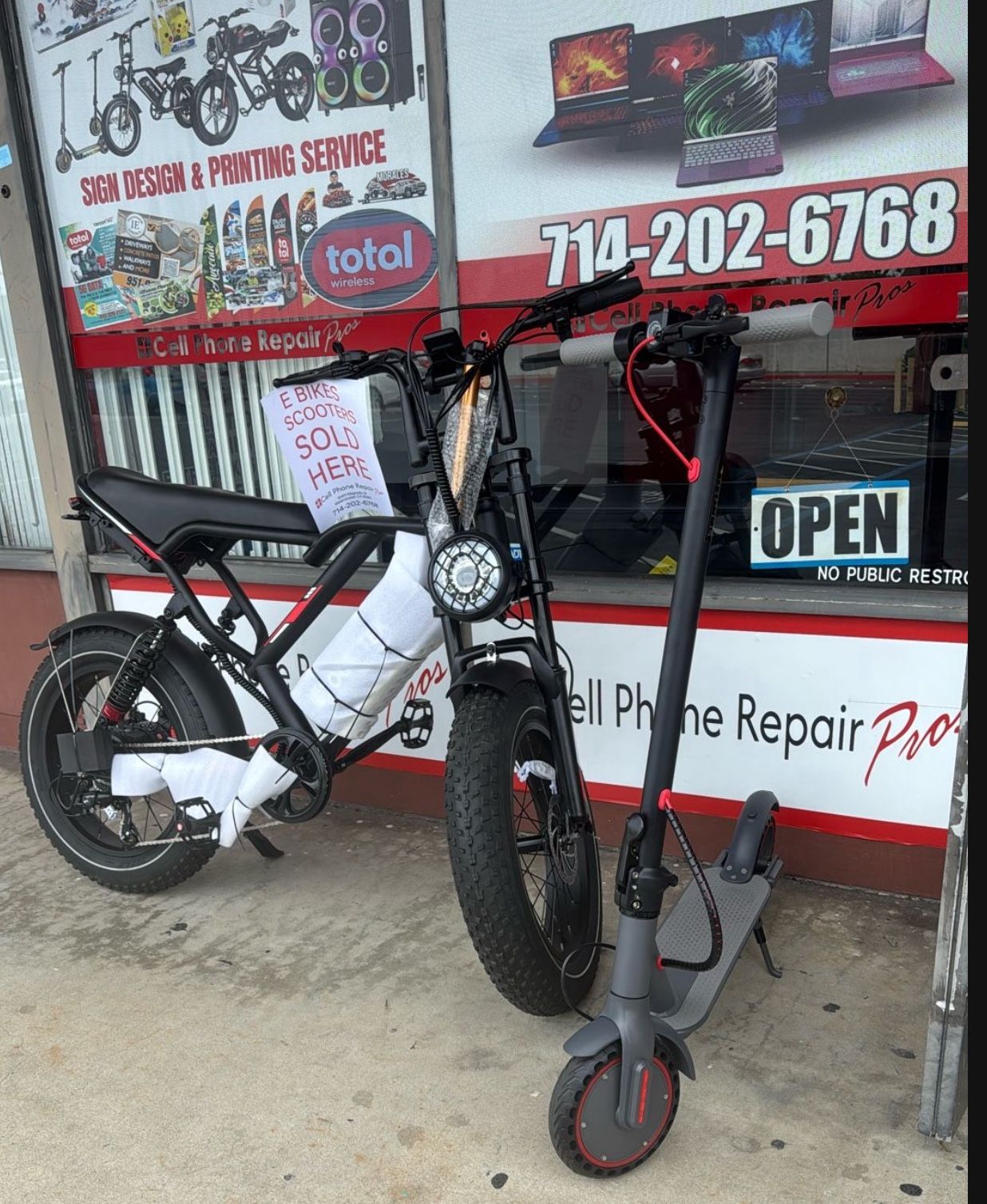 E-bikes Built And Ready To Go