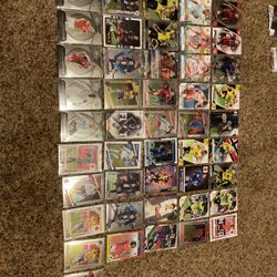 46 Superstar & Rookie Pro Soccer Cards With Inserts Mbappe, Bellingham, Lewandowski, Etc