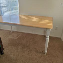 Dining Table And Two Windsor Chairs