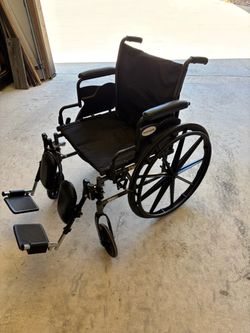 McKesson Manual Wheelchair with Leg Rests