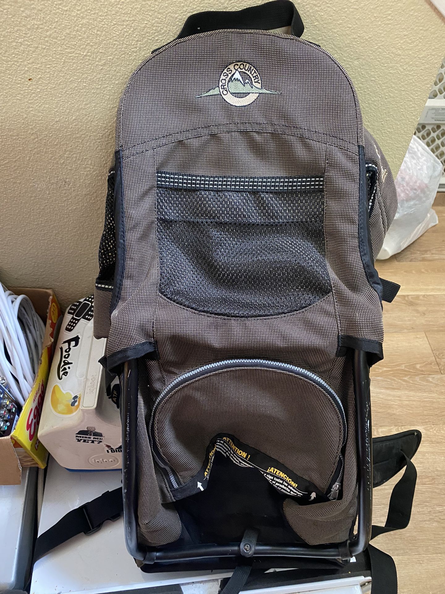 Kid Carrier Snugli Hiking Backpack Carrier Snugli Cross Country Baby Back  Rad NON RECALL UNIT! MODEL