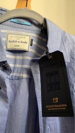 Scotch & Soda Men’s Medium Dress Shirt - Off Piste