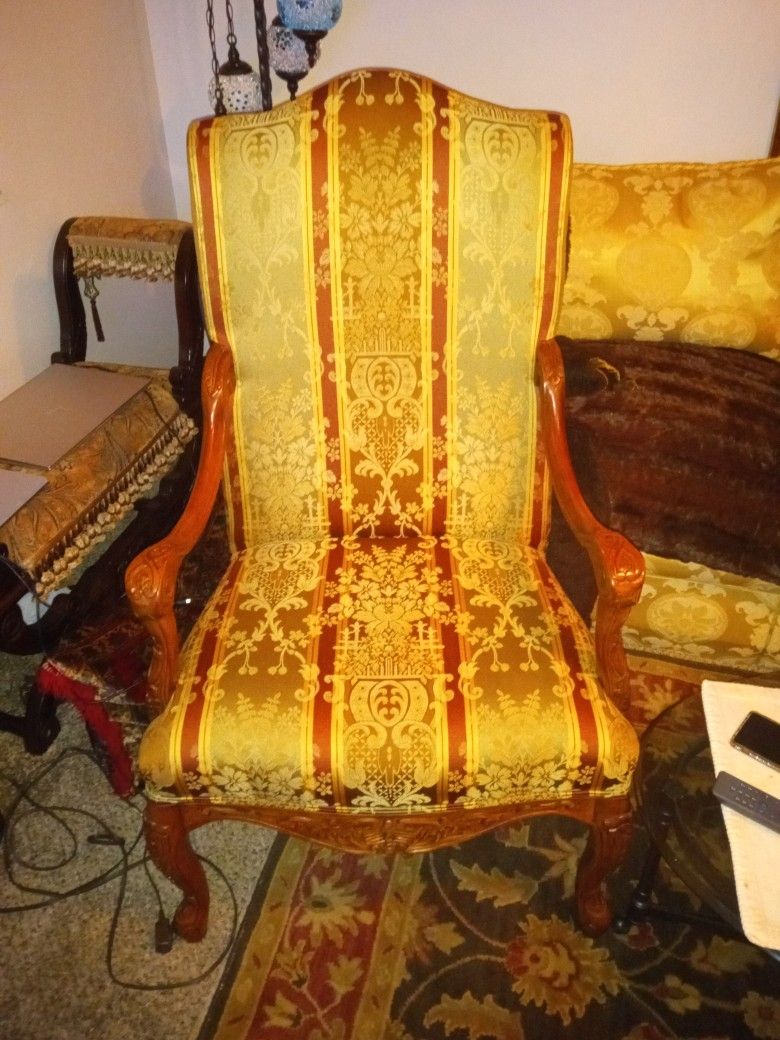 High Back Armchair
