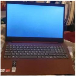 Lenovo IdeaPad 15" Touch Laptop AMD8GB 256GB SSD Cherry Red

