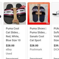 Puma Slides Size 13 