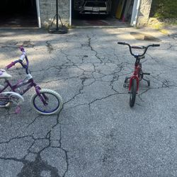 2 Kids bikes 