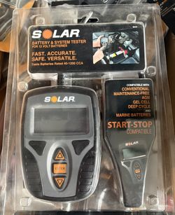 Solar Battery and System Tester- New