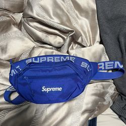 Supreme SS18 Waist Bag Blue 