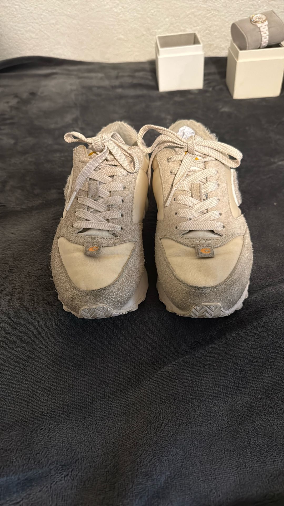 Beige Real Authentic Coach Women’s Sneakers Size 5.5