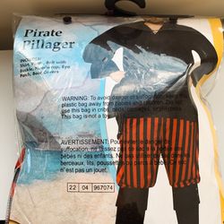 Men’s pirate pillager costume