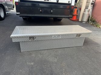 Great Condtion 60” Mid Sized PROMAX Aliminum Heavy Duty Pickup Truck Toolbox Tool Box