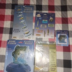 Fishing Theme Birthday Decorations for Sale in Twin City, GA - OfferUp