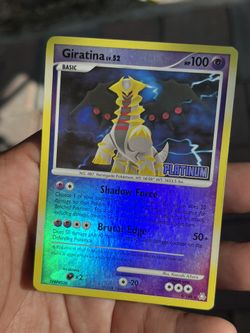 Giratina 4/146 Stamped Burger King Platinum Promo Legends Awakened Pokémon  card for Sale in Miami, FL - OfferUp