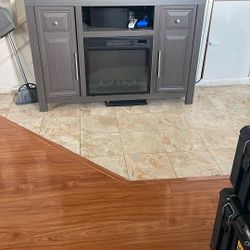 Fire Place TV Stand