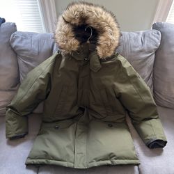 Polo Ralph Lauren Performance Fur Parka  Size: Large Mint Condition! 