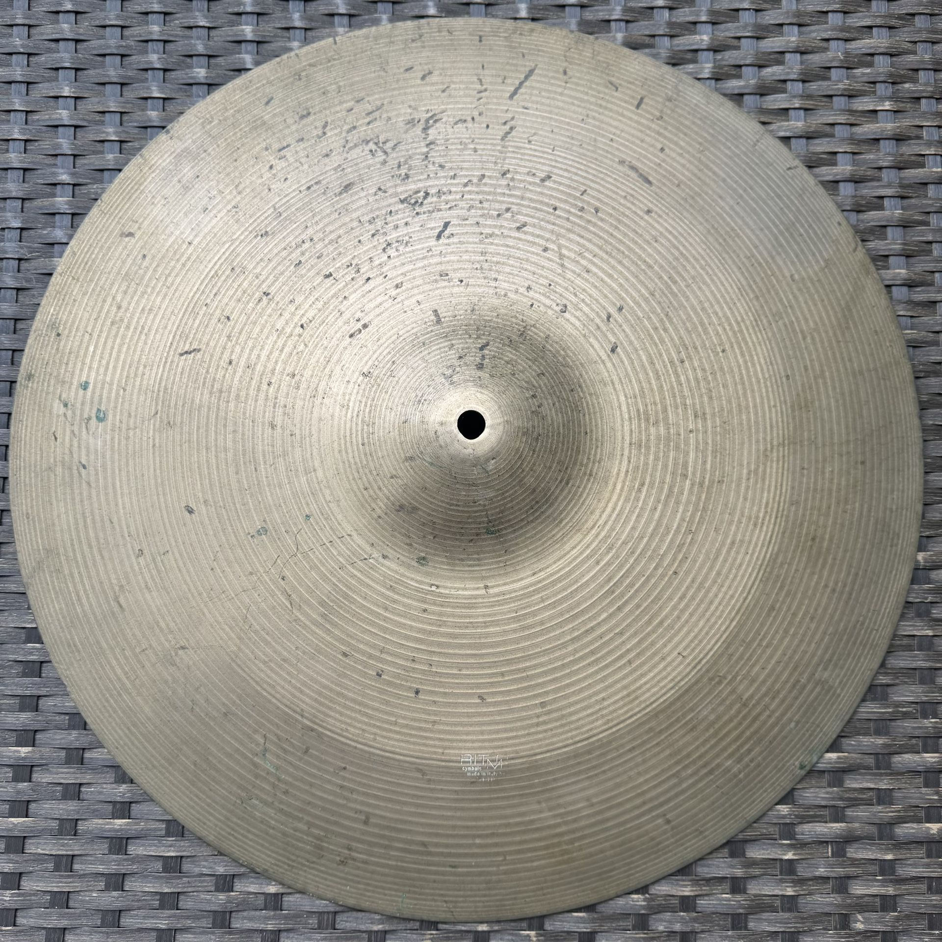 Vintage UFIP Ritmo 18” Heavy Crash Ride Cymbal