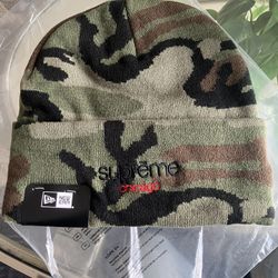 Supreme New Era Chicago Store Camo Beanie
