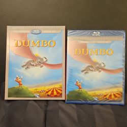Disney Dumbo 75th Anniversary Edition Blu-ray DVD Digital HD Combo Pack
