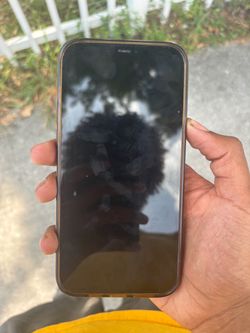 Apple iPhone12 pro max  in Clear Protective Case