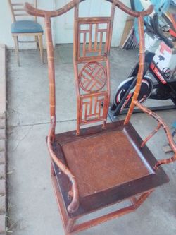 Vintage Chinese chair