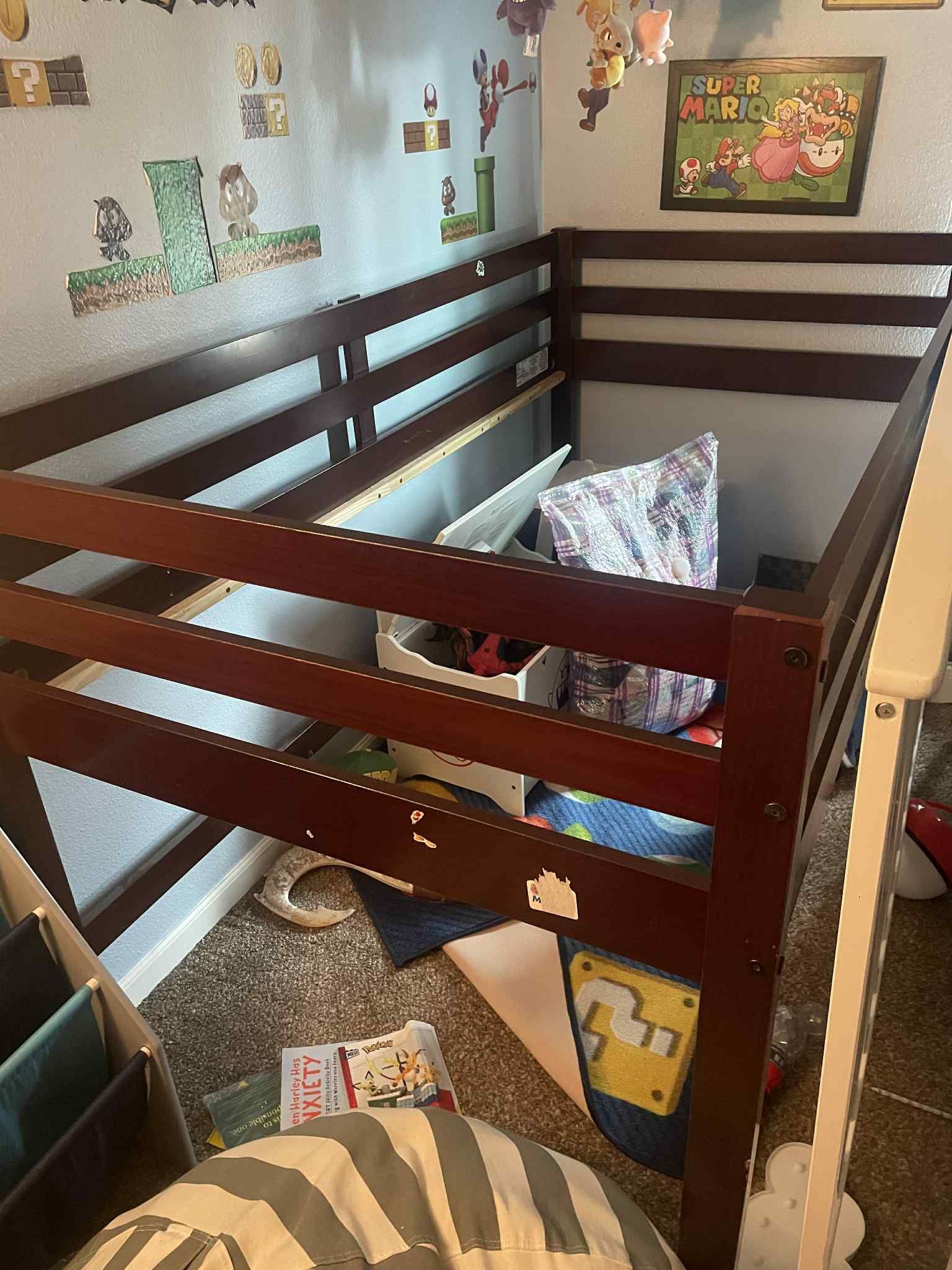 FREE loft Bed Frame Twin Size