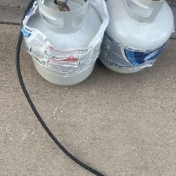 Propane Tanks Empty 