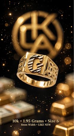 10k “G” RING