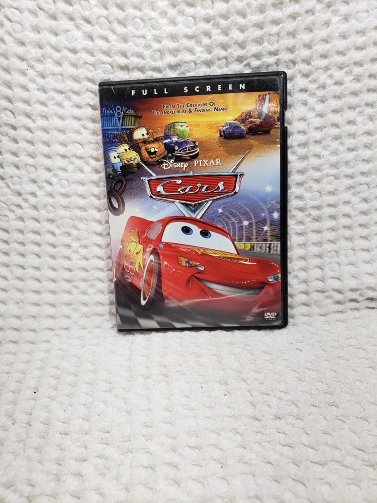 Disney Pixar  Cars full screen dvd rated G . Good condition and smoke free home. 