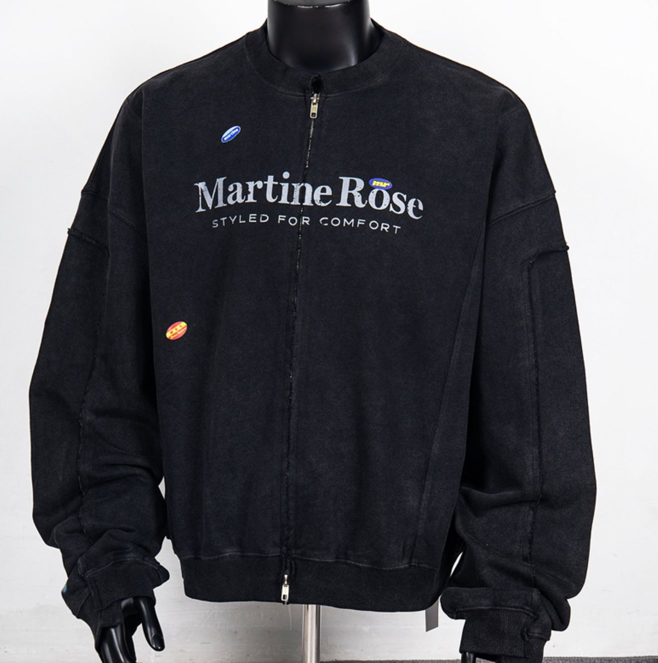 Martine Rose Zip Up Crew Jacket