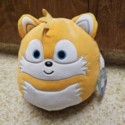 NEW! Squishmallows Original SEGA's Sonic the Hedgehog 10 inch Tails
