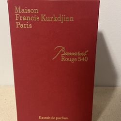 Baccarat Rouge 540 “200 ml” (Used Once)