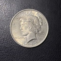 Lot of 4 Peace Dollars